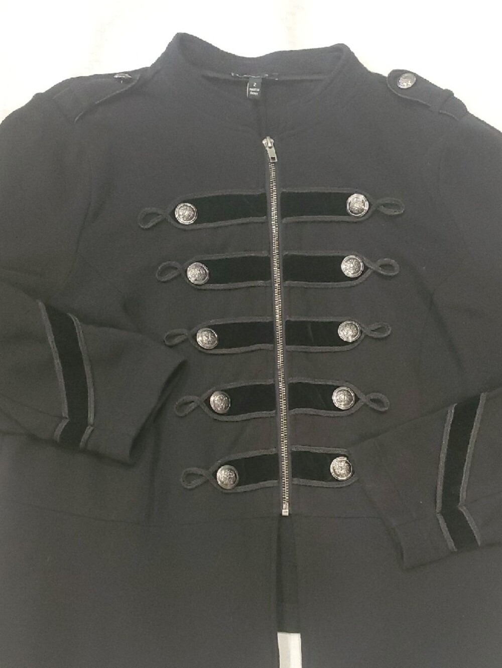 torrid Black Military Jacket Size 2 - Picture 12 of 17
